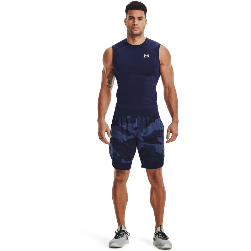 Heatgear Comp Tank-Top Herren-Dunkelblau,Weiß