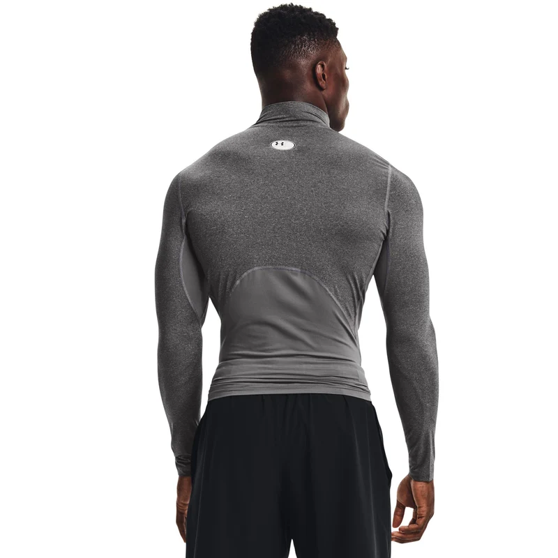 Heatgear Comp Mock Longsleeve Herren-Grau