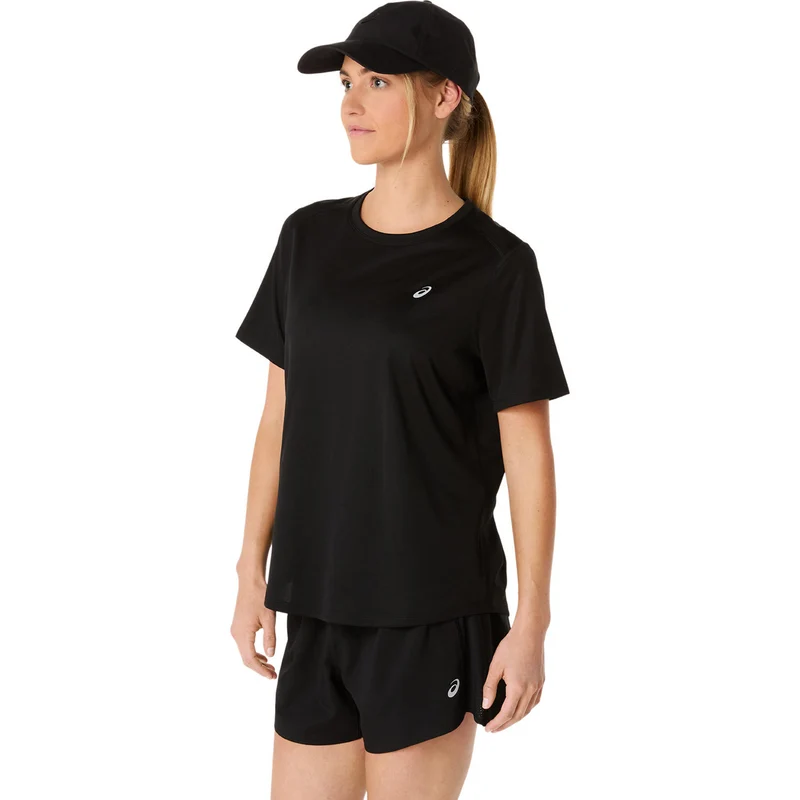 Core Laufshirt Damen - schwarz