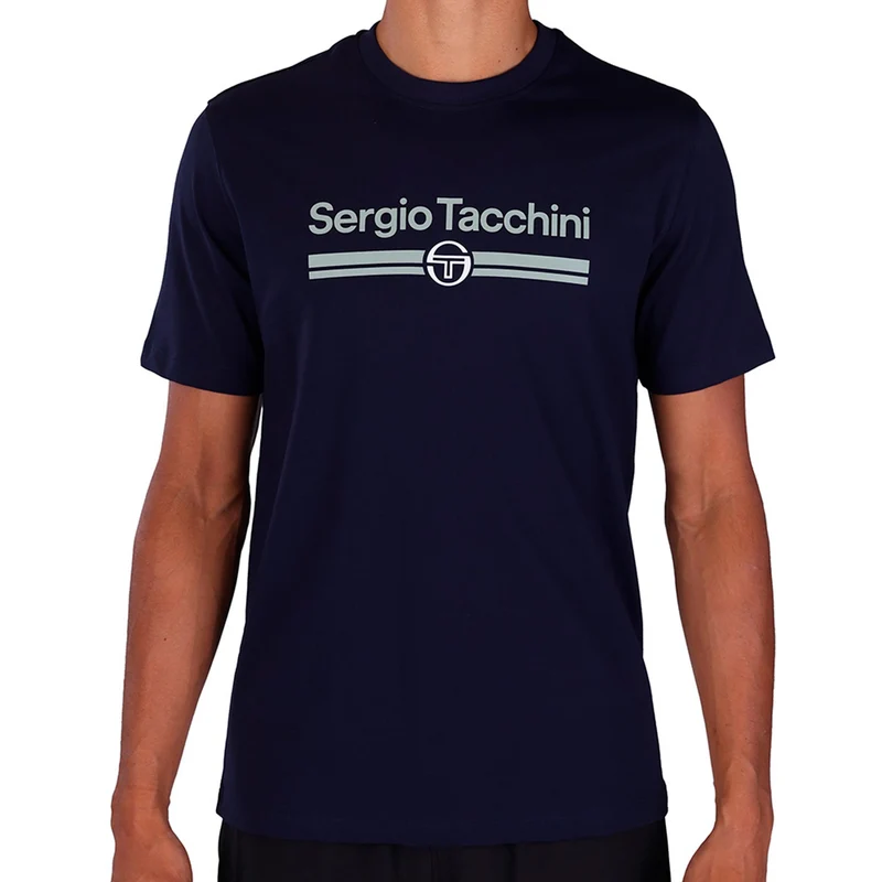 Marchio Co T-Shirt Herren - dunkelblau, weiß