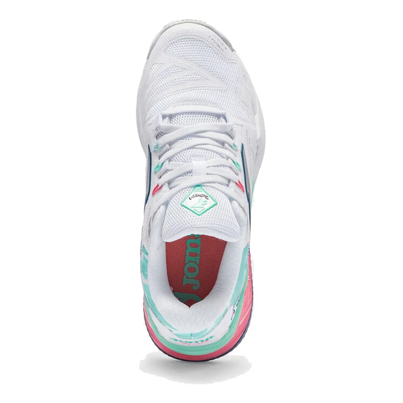 Spin Padelschuh Damen - weiß, türkis