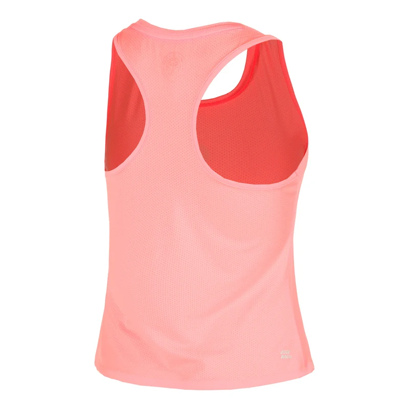 Out of Control Racerback Tank-Top Damen - pink, weiß