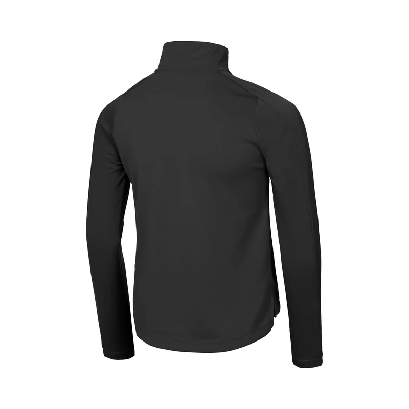 Dri-Fit Half-Zip Longsleeve Mädchen - schwarz,
