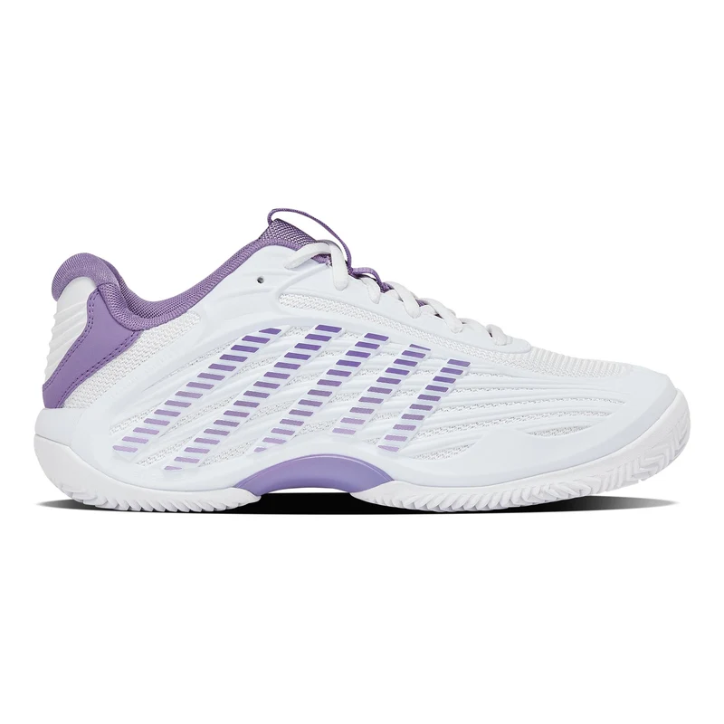 Hypercourt Express 3 Sandplatzschuh Damen - weiß, lavendel