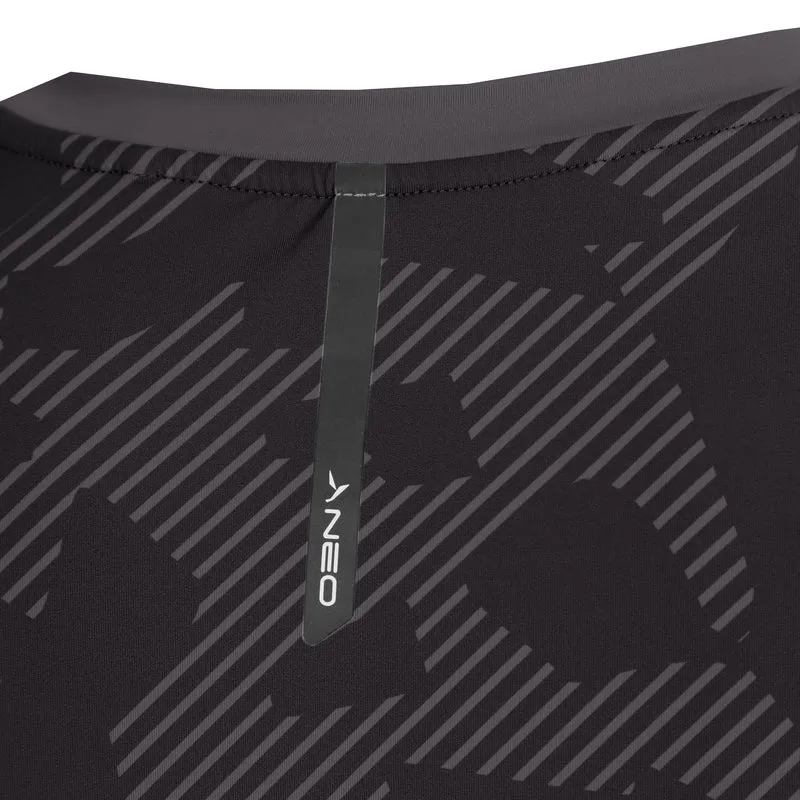 Feel the Vybe AOP Laufshirt Herren-schwarz