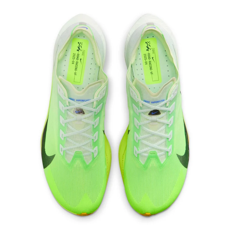 Vaporfly 4 Wettkampfschuh Herren - neongrün, blau