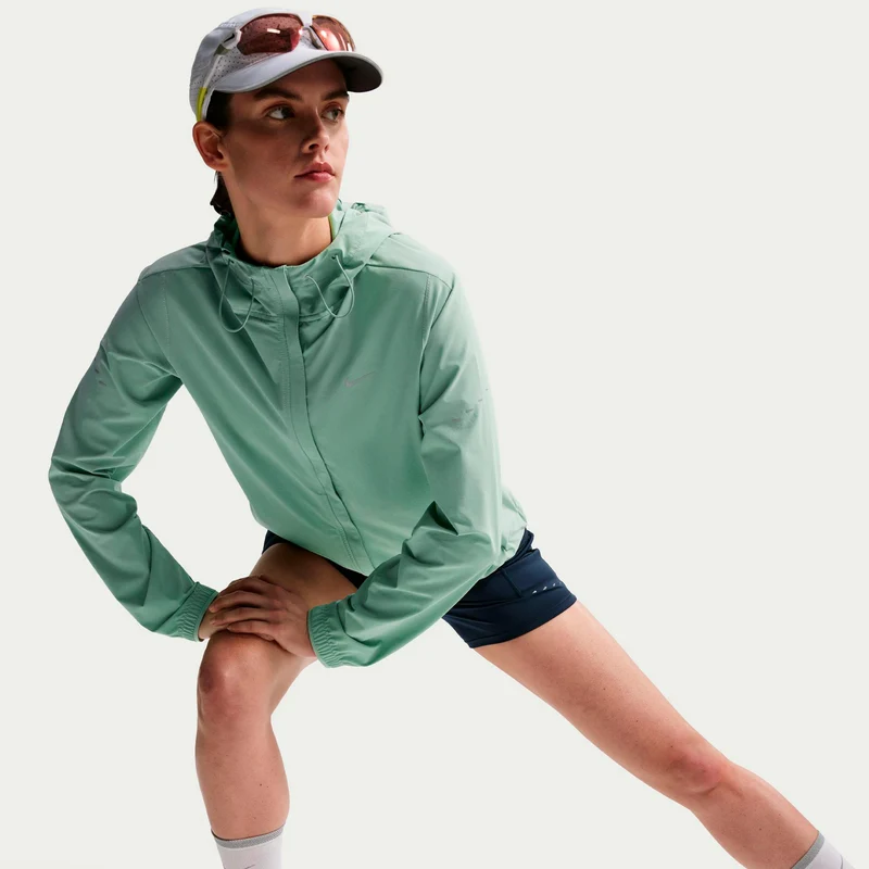Swift Laufjacke Damen - hellgrün, silber
