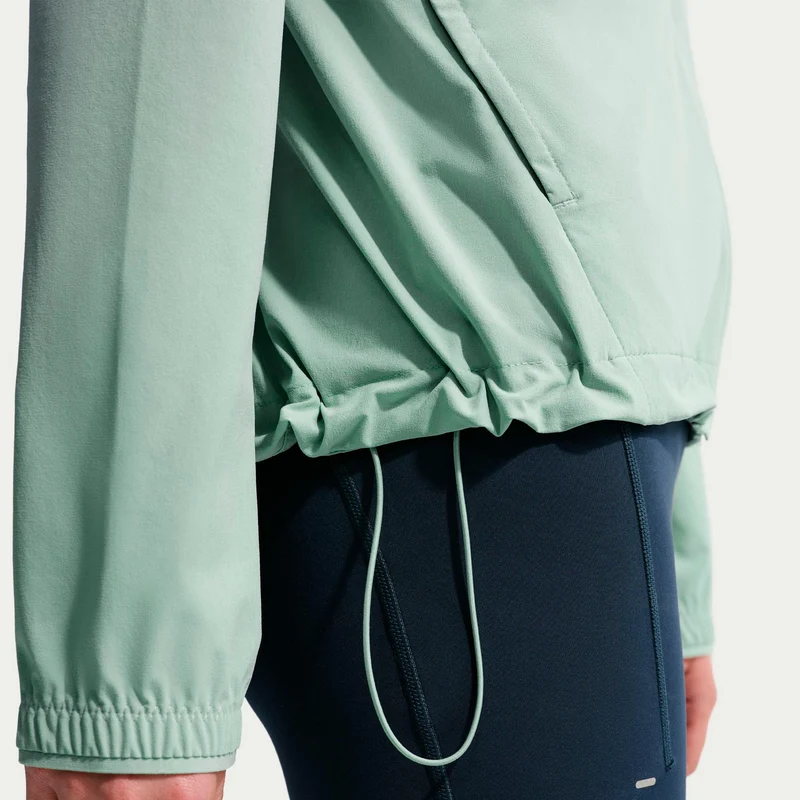 Swift Laufjacke Damen - hellgrün, silber