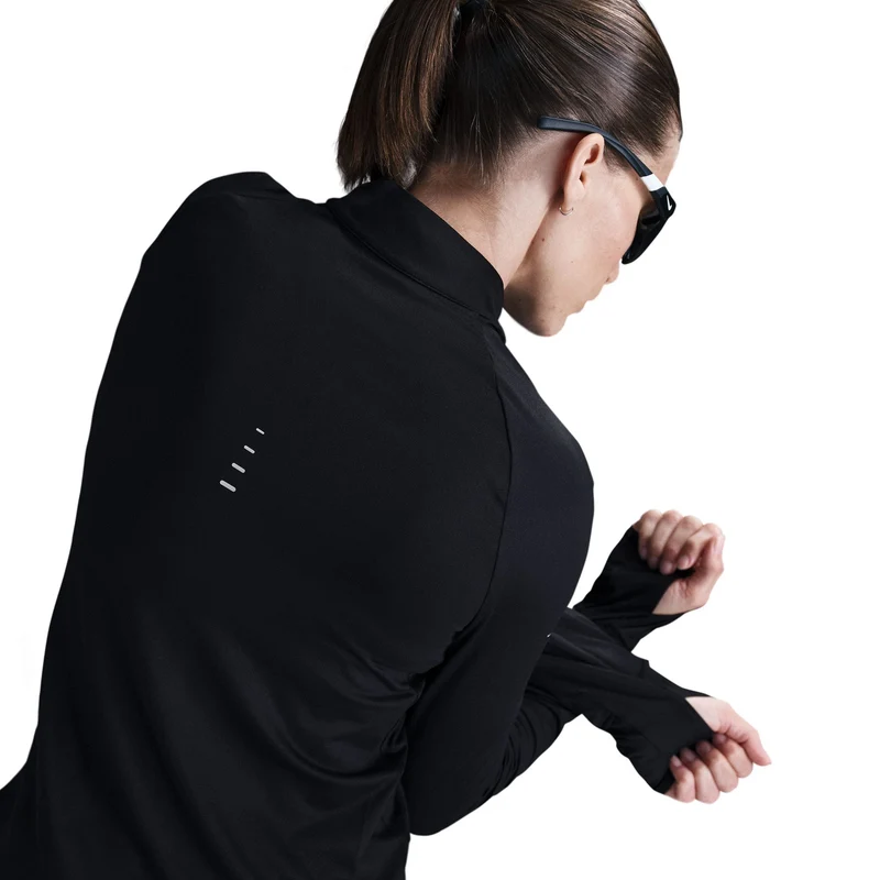 Swift Laufshirt Damen - schwarz
