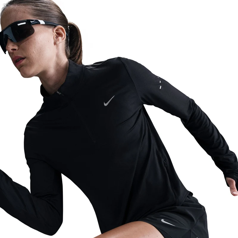 Swift Laufshirt Damen - schwarz