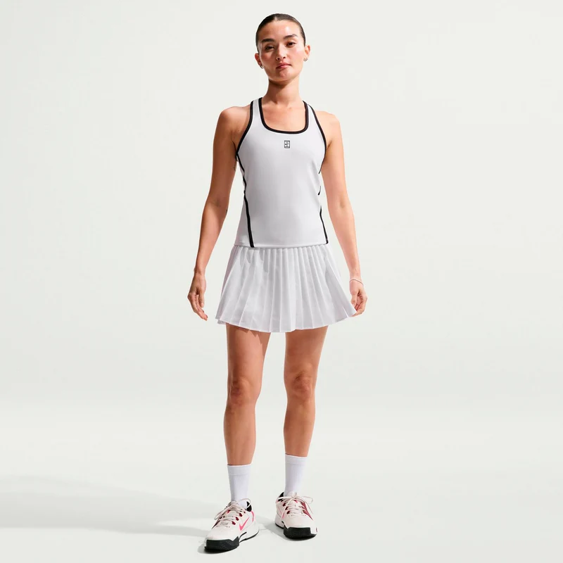 Court Dri-Fit Advantage Tank-Top Damen - weiß, schwarz