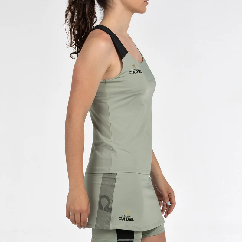 Pirac Tank-Top Damen - oliv