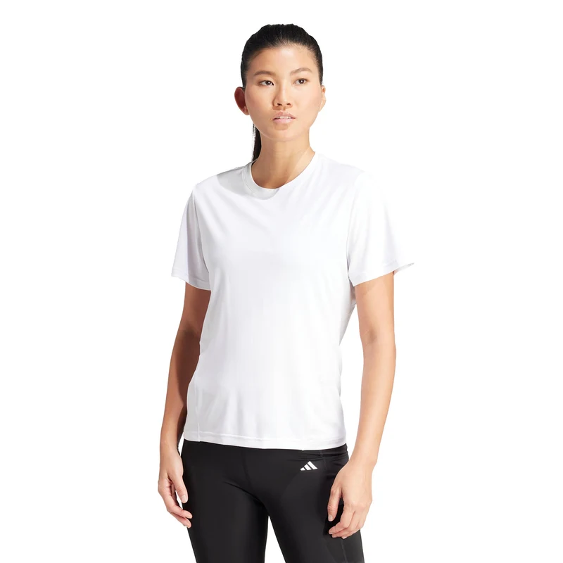 D4T T-Shirt Damen-weiß