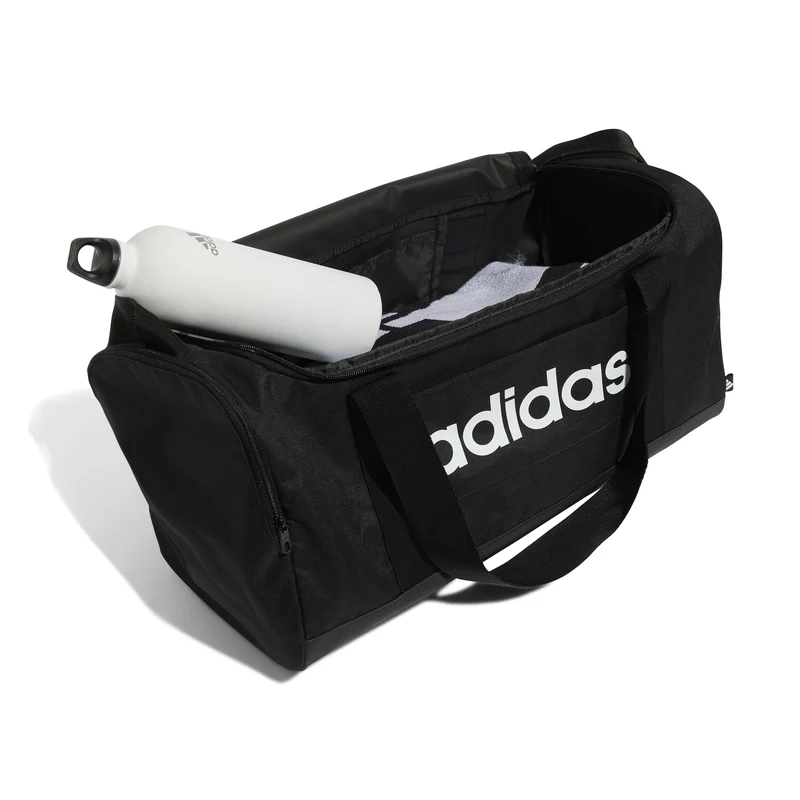 ADIDAS LINEAR DUFFEL S Sporttasche aus recyceltem PET