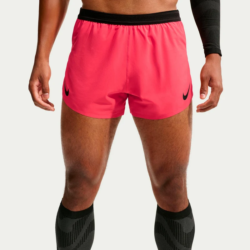 AeroSwift Laufshorts Herren - rot, schwarz