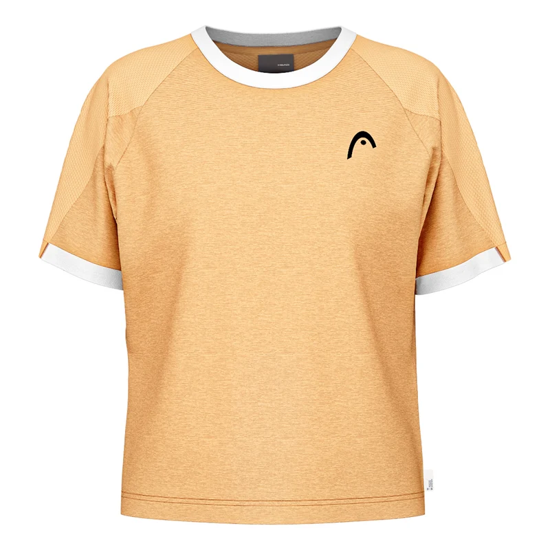 Play Tech T-Shirt Damen-Goldgelb