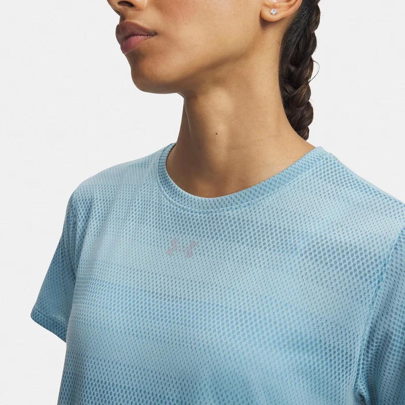Velociti Laufshirt Damen - hellblau, silber
