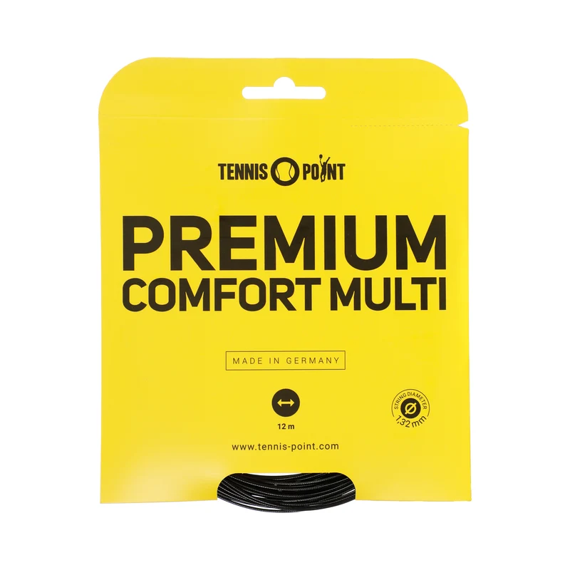 Premium Comfort Multi Saitenset 12m-Schwarz