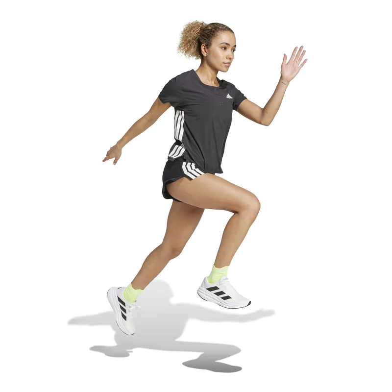 adizero Gel 3in Laufshorts Damen-schwarz