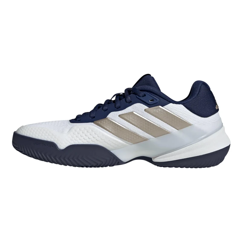 Barricade 14 Sandplatzschuh Herren - hellgrau, dunkelblau