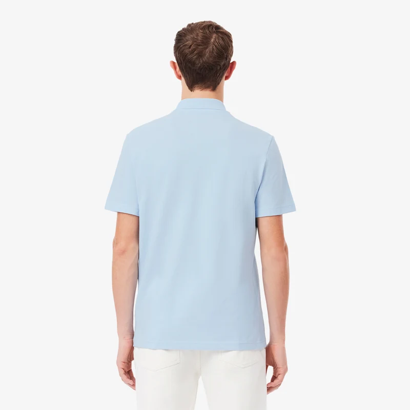 Polo Herren - hellblau, grün