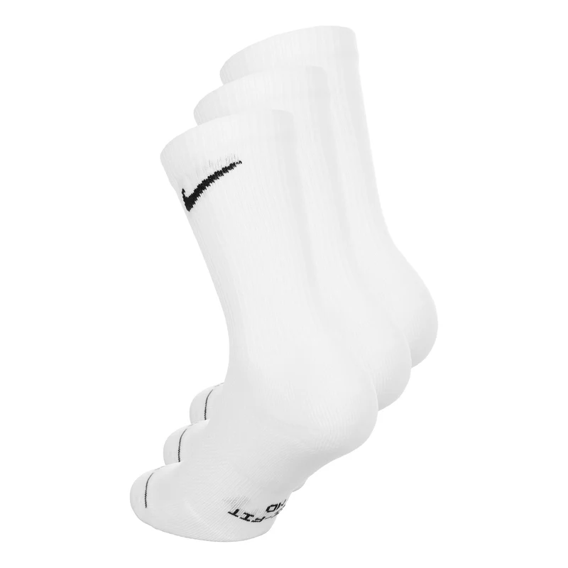 Crew Tennissocken 3er Pack Unisex - weiß