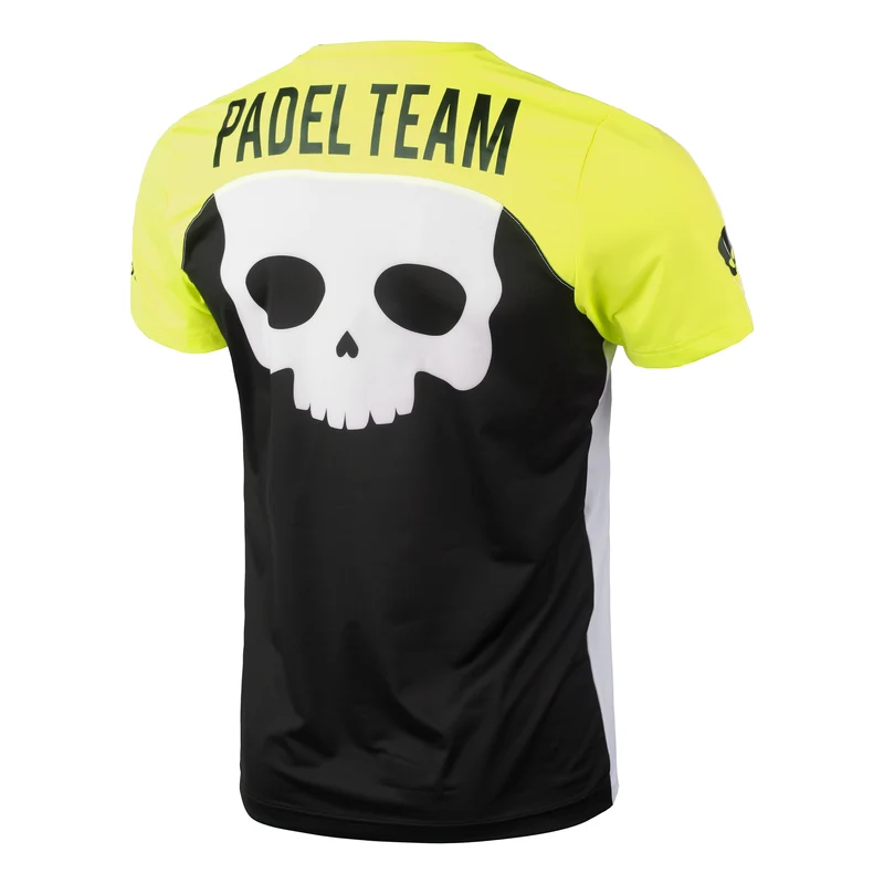 Tech Team T-Shirt Herren-Weiß,Gelb