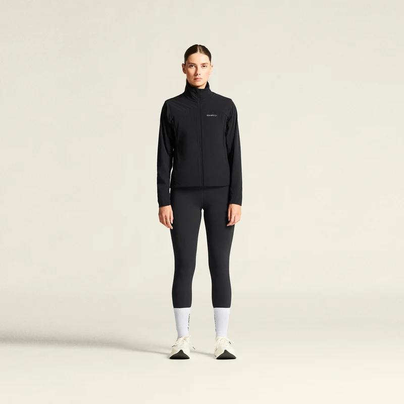 ADV Essence Laufjacke Damen - schwarz