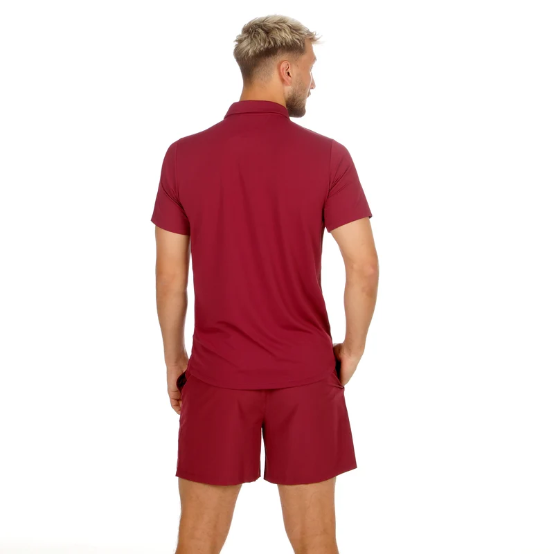 Freeze Out Polo Herren - dunkelrot