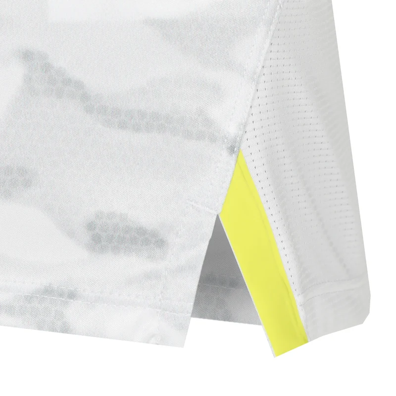 Tech T-Shirt Damen-Weiß,Grau