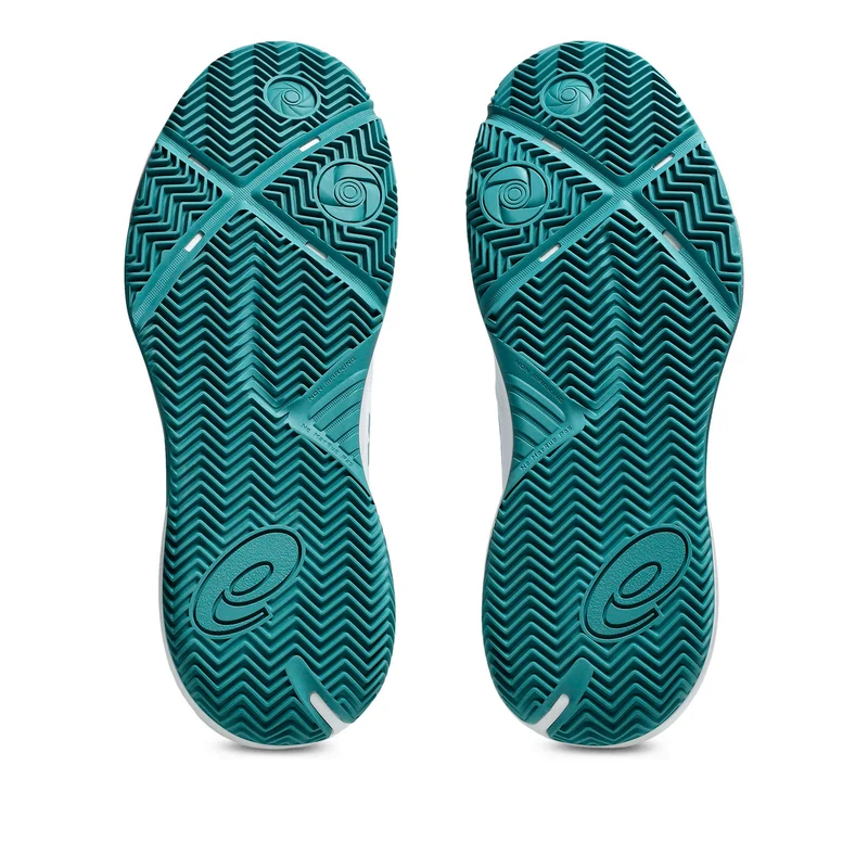 Gel-Challenger 15 Padelschuh Herren - weiß, petrol