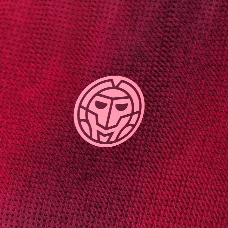 Freeze Out T-Shirt Damen - dunkelrot, pink