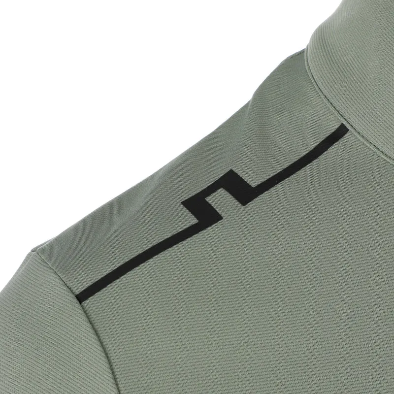 Leon Quarter Zip Longsleeve Herren-oliv