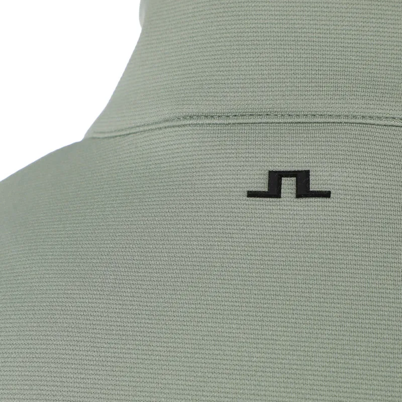 Leon Quarter Zip Longsleeve Herren-oliv