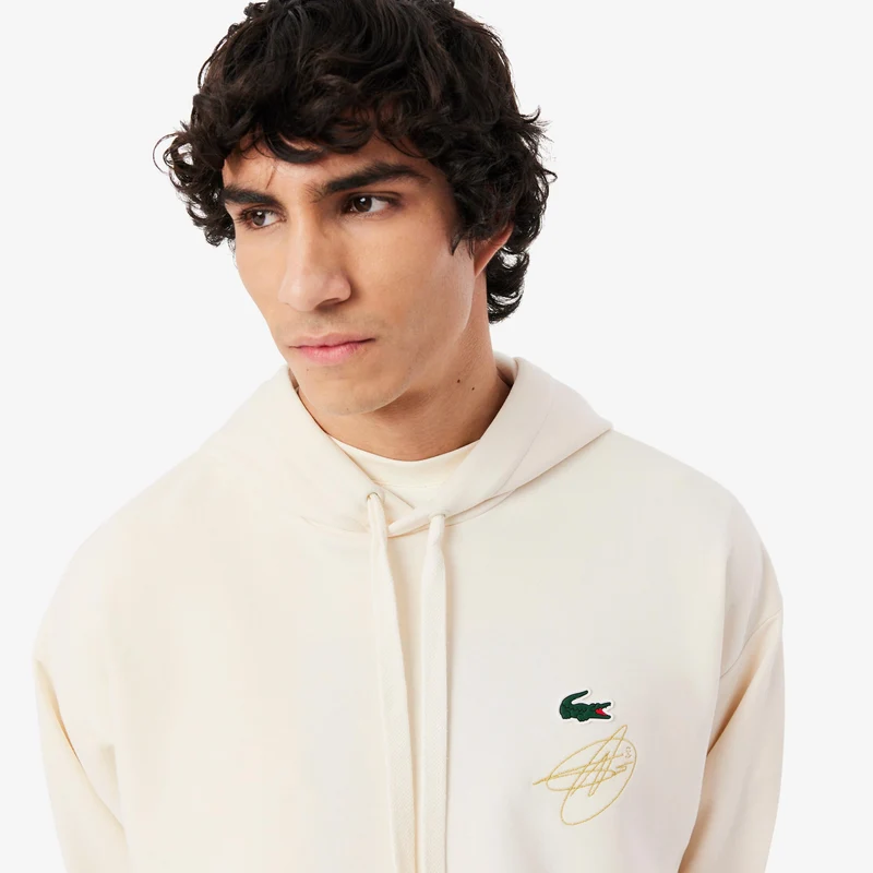 Signature Sweatshirt Herren - weiß, mehrfarbig