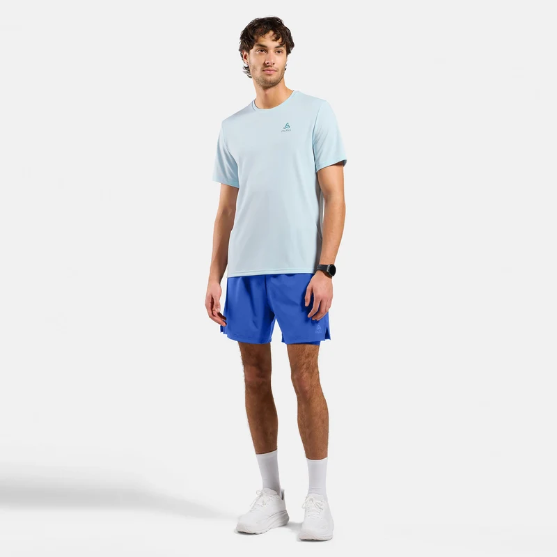 Essential 6in 2in1 Laufshorts Herren-blau, blau