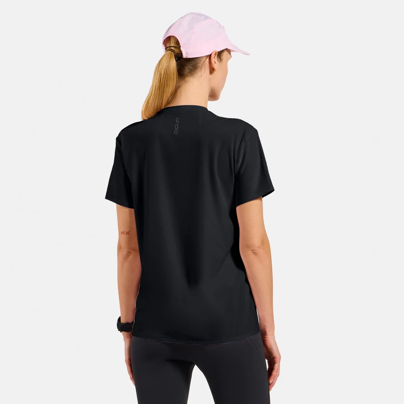 Zeroweight Chill-Tec Laufshirt Damen-schwarz