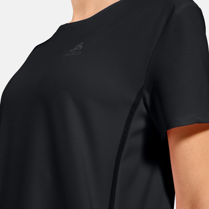 Zeroweight Chill-Tec Laufshirt Damen-schwarz