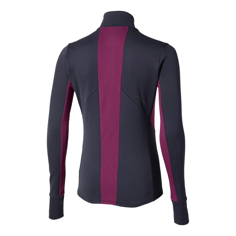 Active Warmalite Half Zip Laufshirt Damen-Blau