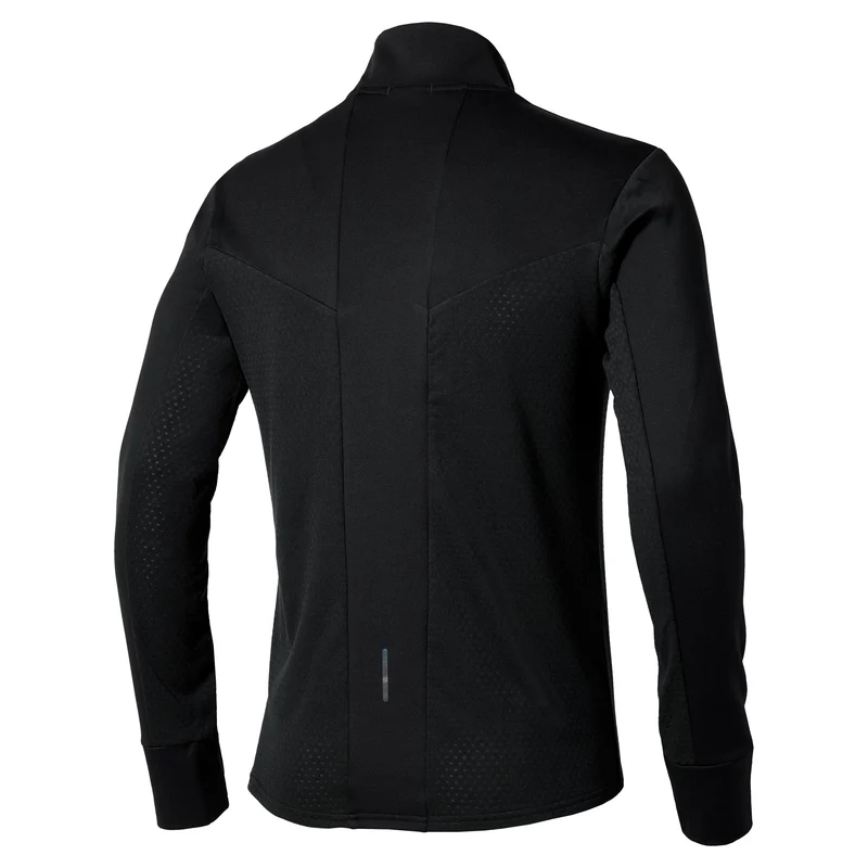 Active Warmalite Half Zip Laufshirt Herren-Schwarz