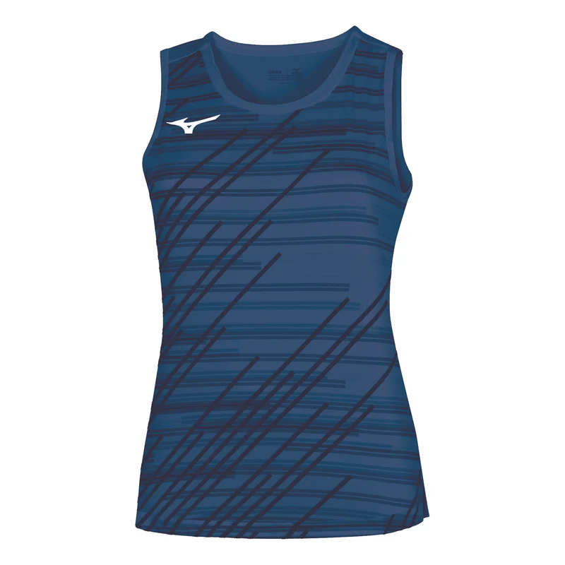 Team Chiba Tank-Top Damen-dunkelblau