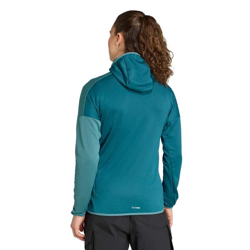 Terrex XPR Light Fleece Laufjacke Damen-Petrol