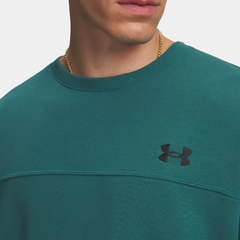 Rival Crew Sweatshirt Herren - grün, schwarz