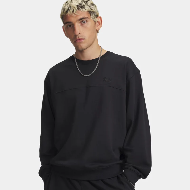 Rival Crew Sweatshirt Herren - schwarz, schwarz