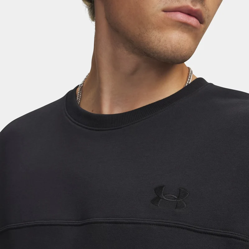 Rival Crew Sweatshirt Herren - schwarz, schwarz