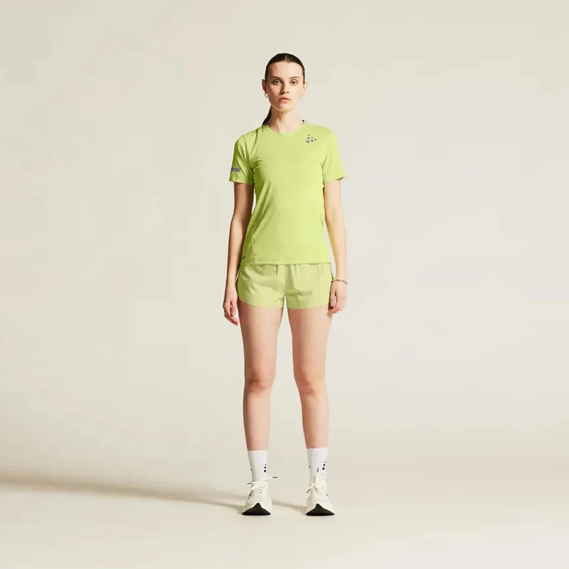 Pro Hypervent Laufshirt Damen-Limette