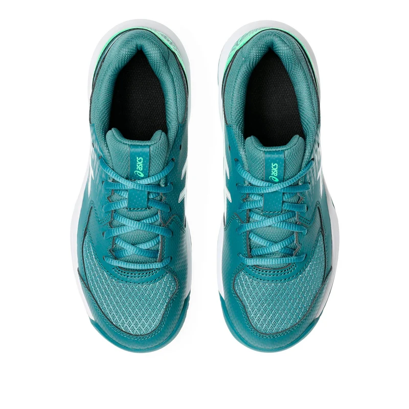 GEL-DEDICATE 8 PADEL GS Padelschuh Kinder-petrol, weiß