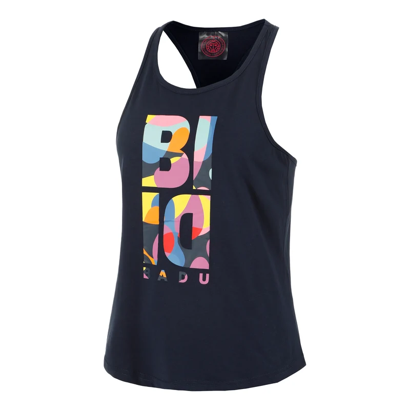 Twiggy Chill Tank-Top Damen-Dunkelblau,Mehrfarbig