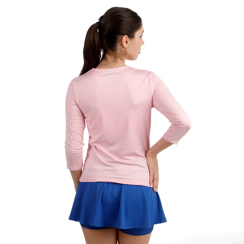 Hey Laguna V-Neck Longsleeve Damen-altrosa