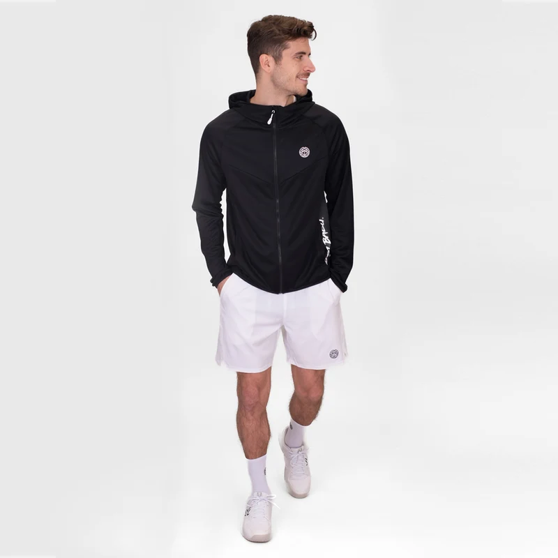 Crew Hood Trainingsjacke Herren-Schwarz